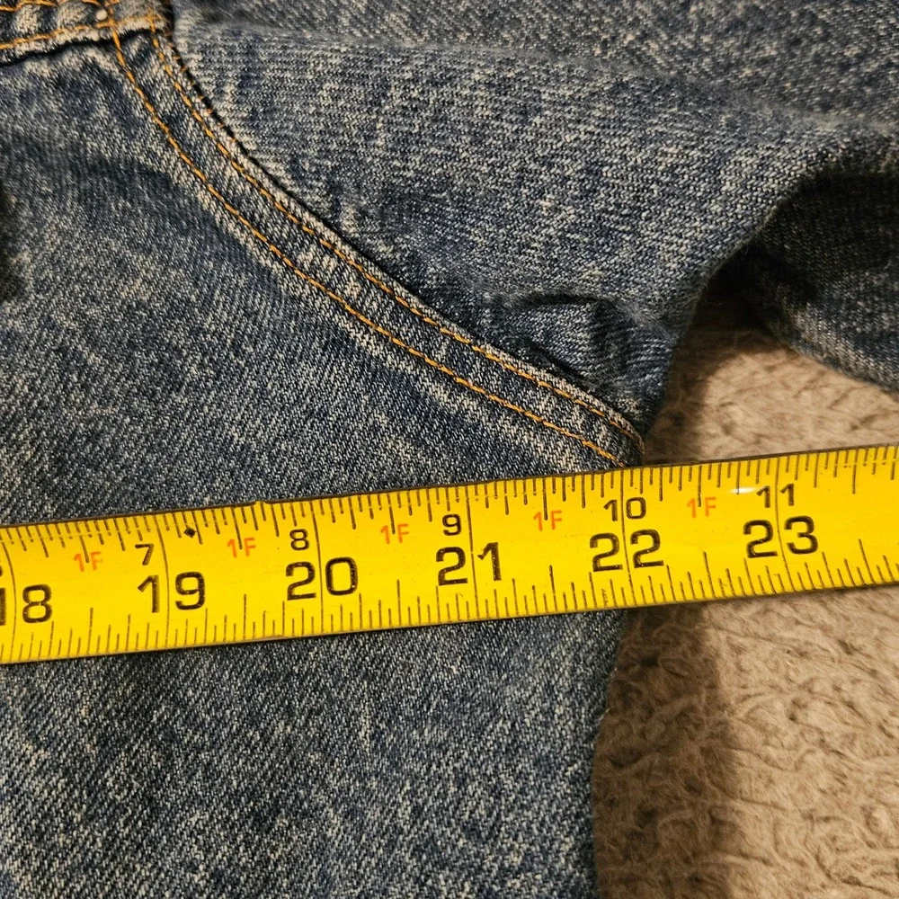 Vintage Levis Jacket Mens Size Medium Blue Denim Trucker Made USA 70507 0214 90s